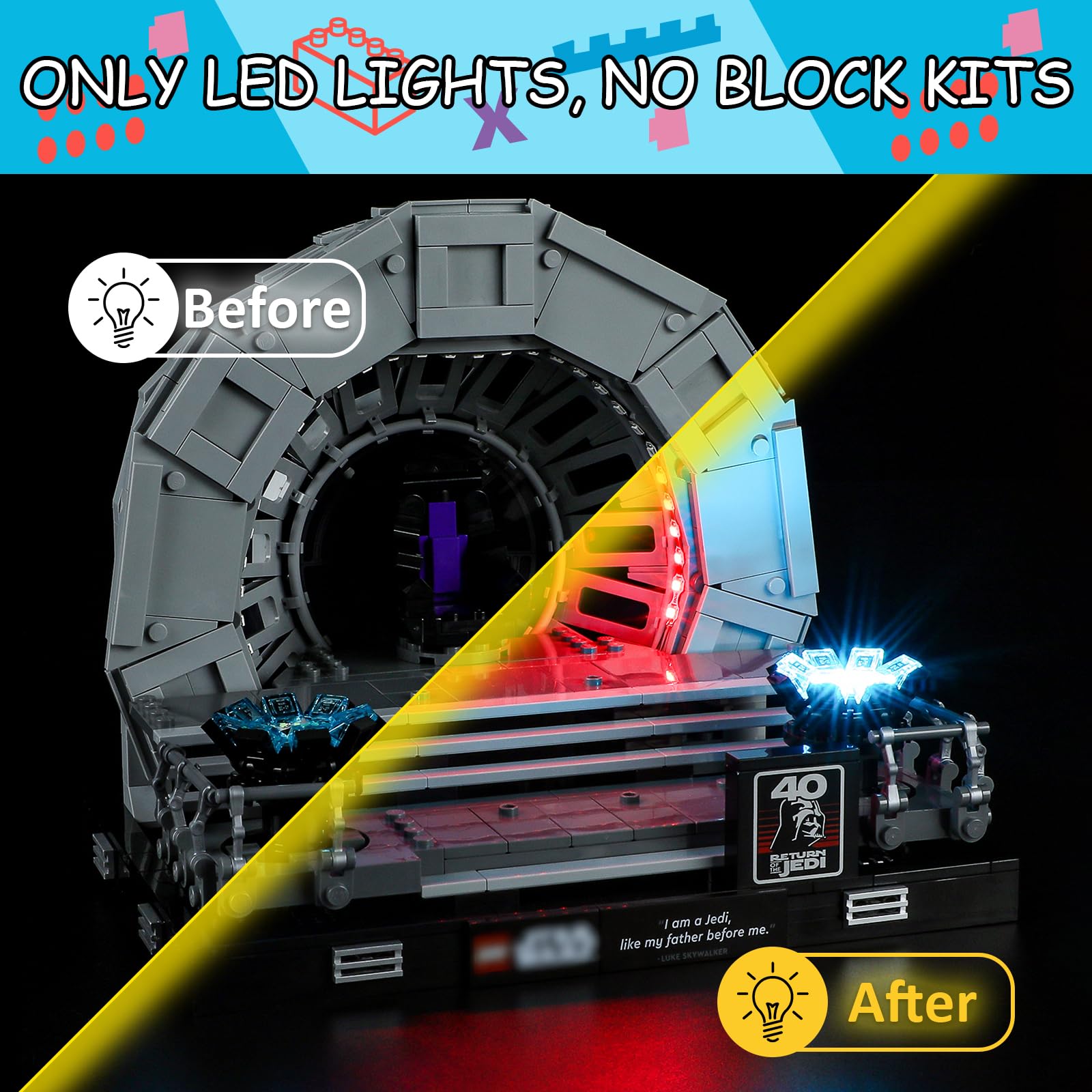 専用ページです。 75352 皇帝の玉座の間™ ジオラマ | レゴ(R)スター・ウォーズ